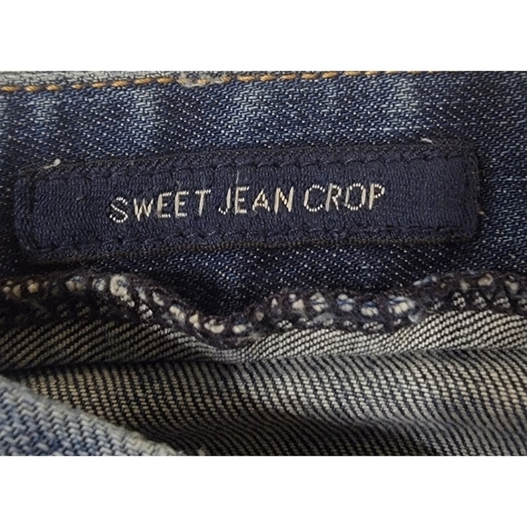 Lucky Brand Women's Sweet Jean Crop Flap Pocket Size 8/29 - Picture 9 of 16